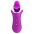 Vibrador Oral Rotativo Recargable FEELZTOYS Clitella (Lila)