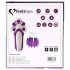Vibrador Oral Rotativo Recargable FEELZTOYS Clitella (Lila)