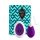 FEELZTOYS Anna - huevo vibrador recargable con control remoto (morado)