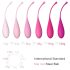 Juego de bolas de geisha Femmefit (6 piezas)