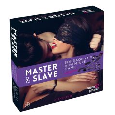 Master & Slave - juego de bondage (morado-negro)