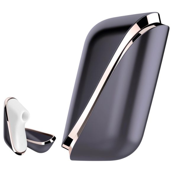 Satisfyer Traveler - Estimulador de clítoris recargable (negro-blanco)