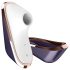 Satisfyer Traveler - estimulador recargable portátil (negro-blanco)
