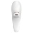 Satisfyer Pro 4 para Parejas - Vibrador para Parejas Recargable (Blanco)