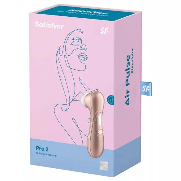 Satisfyer Pro 2 Gen2 - estimulador de clítoris recargable (marrón)