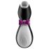 Satisfyer Penguin - recargable, impermeable estimulador (negro-blanco)