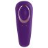 Satisfyer Doble Clásico - vibrador dual resistente al agua, recargable (morado)