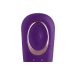 Satisfyer Doble Clásico - vibrador dual resistente al agua, recargable (morado)