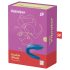 Satisfyer Ballena Doble - Vibrador para Parejas con 2 Motores (azul)