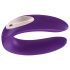 Satisfyer Doble Plus Remote - vibrador de pareja recargable con control remoto (lila)