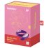 Satisfyer Doble Plus Remote - vibrador de pareja recargable con control remoto (lila)