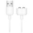 Satisfyer - Cable de carga USB magnético (blanco)