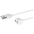 Satisfyer - Cable de carga USB magnético (blanco)