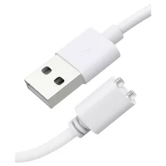   Cable de carga USB magnético universal para relojes inteligentes (2 polos, 8 mm)