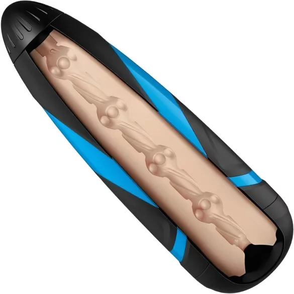 Satisfyer Men One - masturbador con succión - silicona azul negro