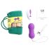 FeelzToys Twisty - Huevo vibrador giratorio (púrpura)