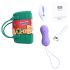 FEELZTOYS Jivy - Huevo vibrador púrpura con control remoto