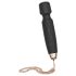 Bodywand Luxe - mini vibrador masajeador recargable (negro)