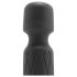 Bodywand Luxe - mini vibrador masajeador recargable (negro)