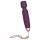 Bodywand Luxe - mini vibrador masajeador recargable (lila)