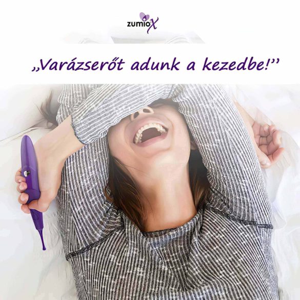 Zumio Soft - vibrador recargable para clítoris - silicona - lila