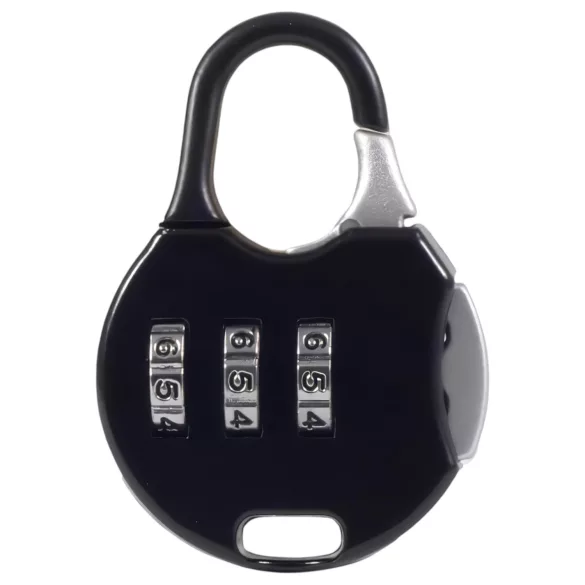 LOCK A WILLY - jaula para pene con candado - silicona negra