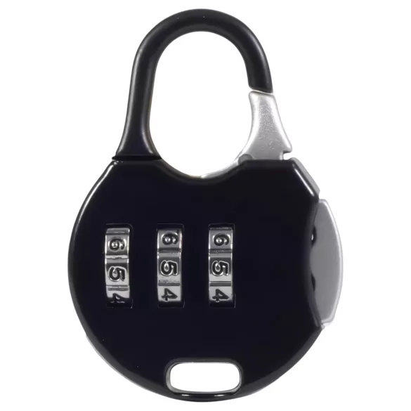 LOCK A WILLY - jaula para pene con candado - silicona negra