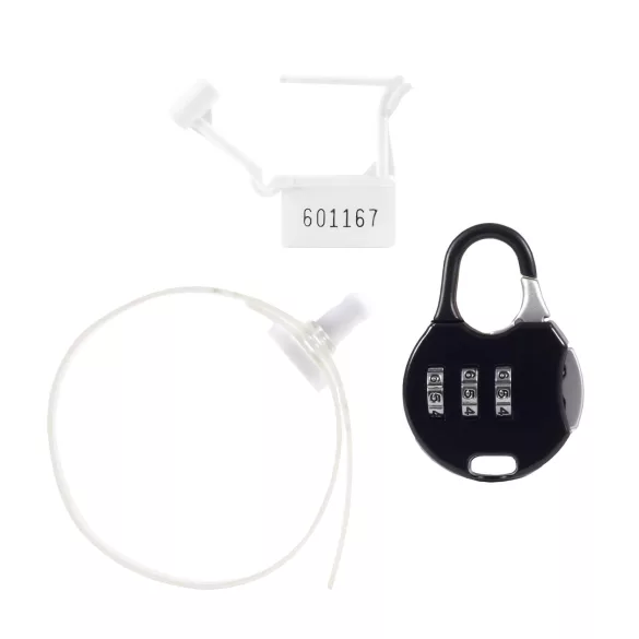 LOCK A WILLY - jaula para pene con candado - silicona negra