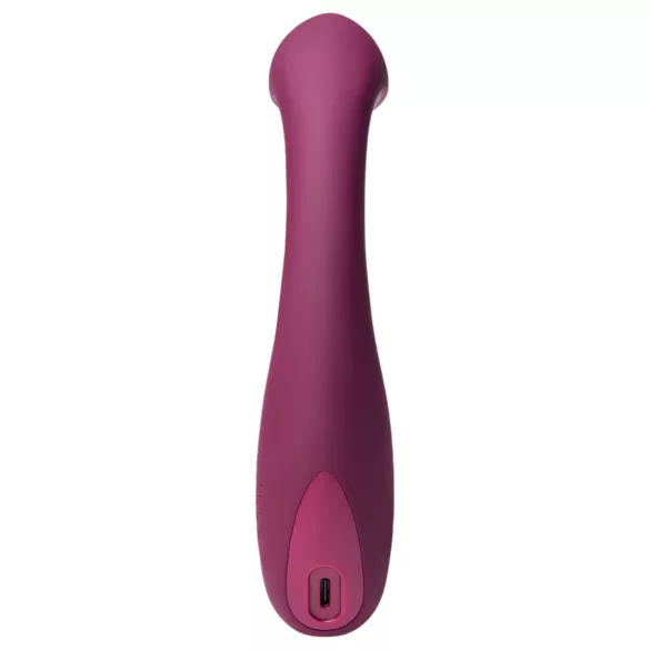 Dame Arc - vibrador punto G recargable - silicona rosa