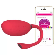   Magic Motion Fugu - huevo vibrador portátil controlado por app (rojo)