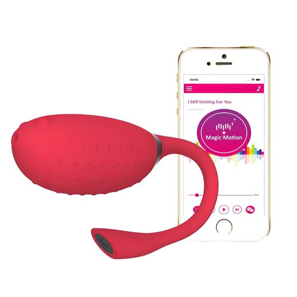 Magic Motion Fugu - Huevo Vibrador Inteligente (rojo)