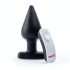 Plug XL Screaming - vibrador anal (negro)