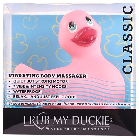 My Duckie 2.0 - vibrador estimulador de clítoris impermeable - rosa