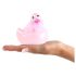 Mi Patito Paris 2.0 - Vibrador Impermeable en Forma de Pato (Rosa)