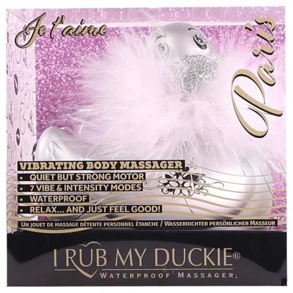 My Duckie Paris 2.0 - vibrador estimulador de clítoris - plateado