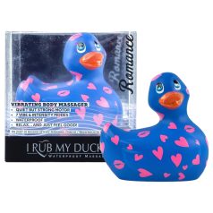   My Duckie Romance 2.0 - vibrador resistente al agua (azul-rosado)