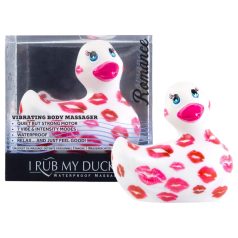   My Duckie Romance 2.0 - vibrador impermeable para clítoris (blanco-rosa)