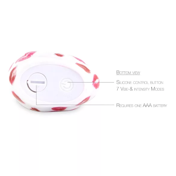 My Duckie Romance 2.0 - vibrador de clítoris impermeable (blanco y rosa)