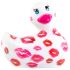 My Duckie Romance 2.0 - vibrador impermeable (blanco-rosado)