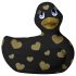 My Duckie Romance 2.0 - vibrador para clítoris (negro-dorado)