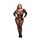 Baci Talla Grande - Bodystocking Negro Manga Larga (XL-XXL)