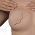 Adiós Bra D-F: levantador invisible - nude (3 pares)