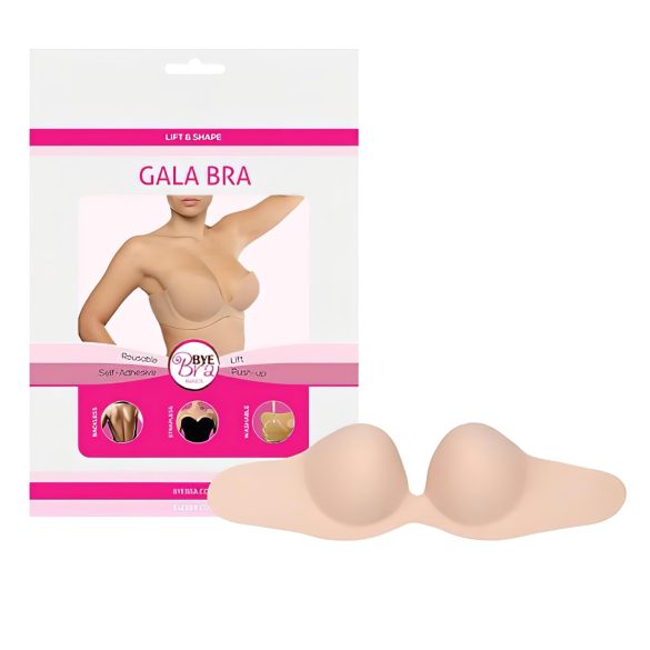 Bye Bra Gala B - sujetador invisible Push-up (nude)
