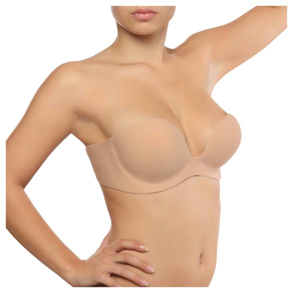 Bye Bra Gala C - sujetador Push-up oculto (nude)