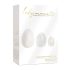 La Gemmes Yoni - set de bolas de geisha - cuarzo (3 piezas)