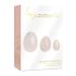 La Gemmes Yoni - Set de Bolas Geisha - Cuarzo Rosa (3 piezas)