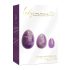 La Gemmes Yoni - set de bolas de geisha - amatista (3uds)