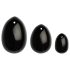 La Gemmes Yoni - set de bolas de geisha - obsidiana negra (3 piezas)