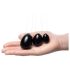 La Gemmes Yoni - Set de Bolas Ben Wa - Obsidiana Negra (3 piezas)