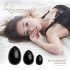 La Gemmes Yoni - Set de Bolas Ben Wa - Obsidiana Negra (3 piezas)